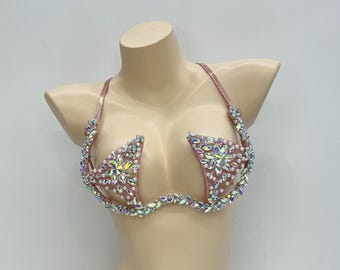 Rave Samba Carnival Wire Bra  for festival,EDC outfit