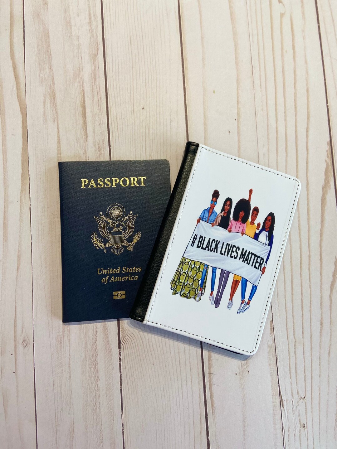 Black Lives Matter Passport Cover BLM Passport Case Etsy