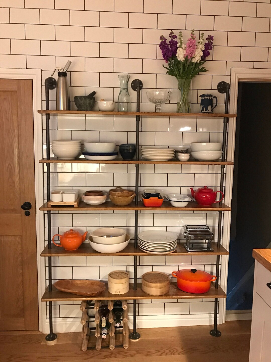 Bookcase Pipe Bookcase Gas Pipe Shelves Gas Pipe Bookcase Minimalist