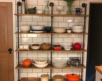 Industrial Gas Pipe Shelving Unit - Custom Orders Welcome