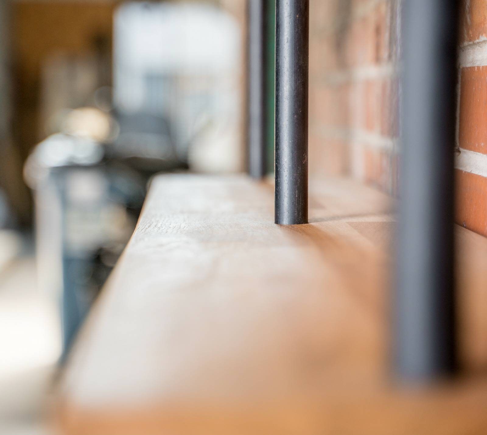 Solid Oak Gas Pipe Shelving Unit Custom Orders Etsy UK