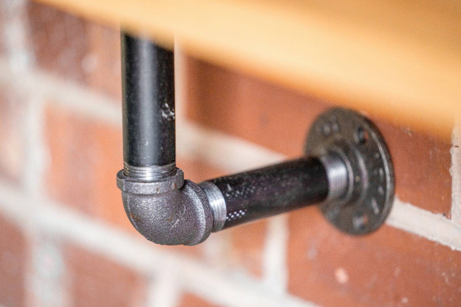 Solid Oak Gas Pipe Shelving Unit Custom Orders Etsy UK