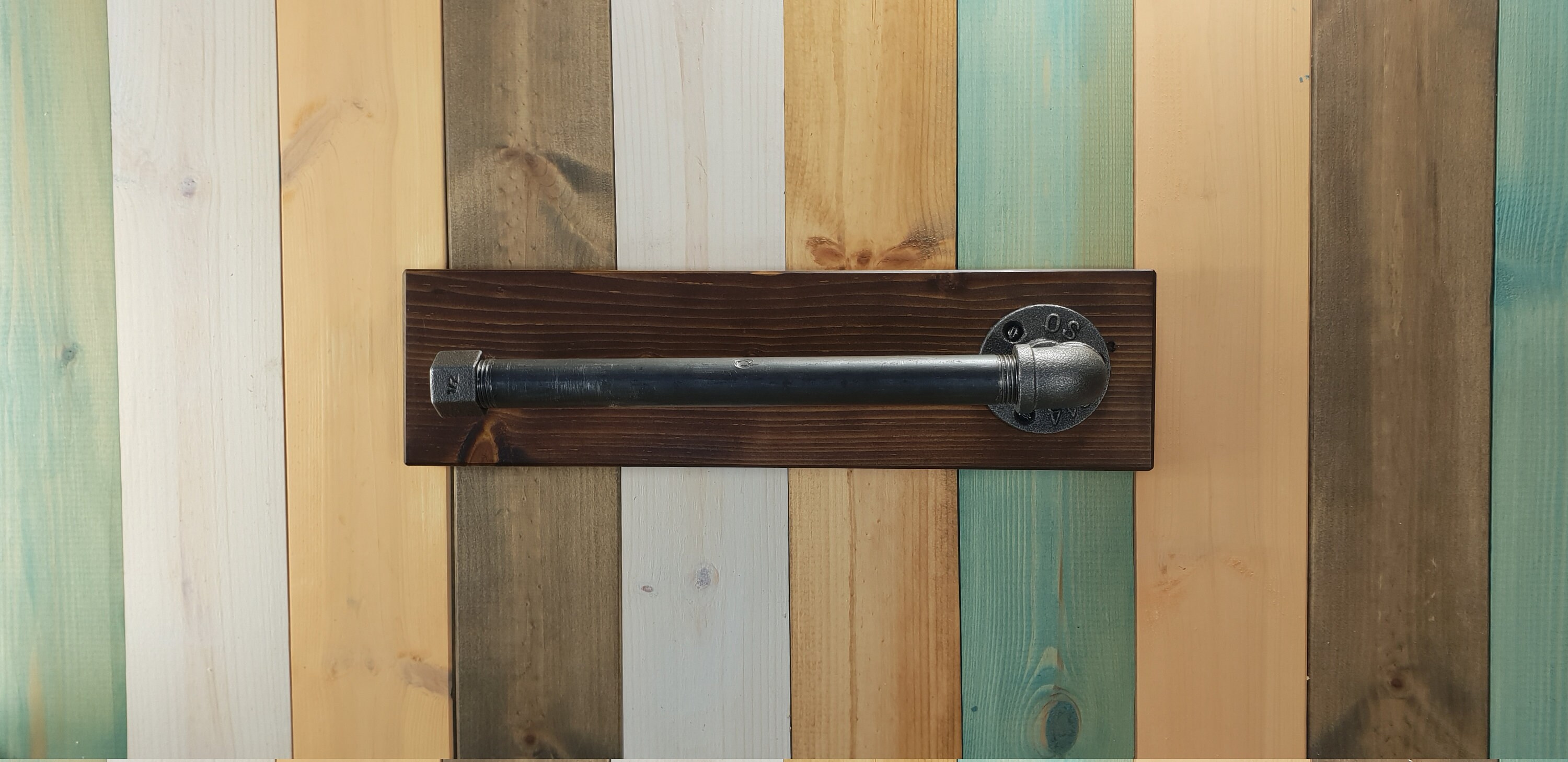 Kitchen & Dining Knife Blocks & Storage Gas Pipe Kitchen Roll Holder