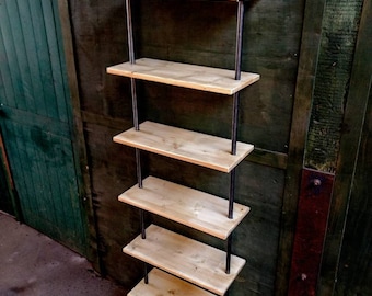 Industrial Gas Pipe Shelving Unit - Custom Orders Welcome