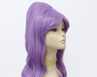 Petite Hot Pink Short Double Pouf Poof Wig. Anime Cosplay  display picture 1