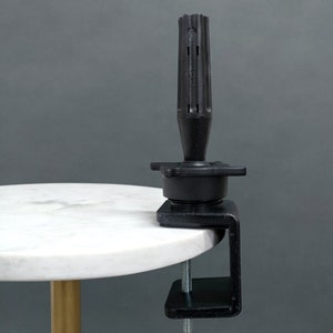 Mannequin Wig Head Holder with Clamp and Swivel
