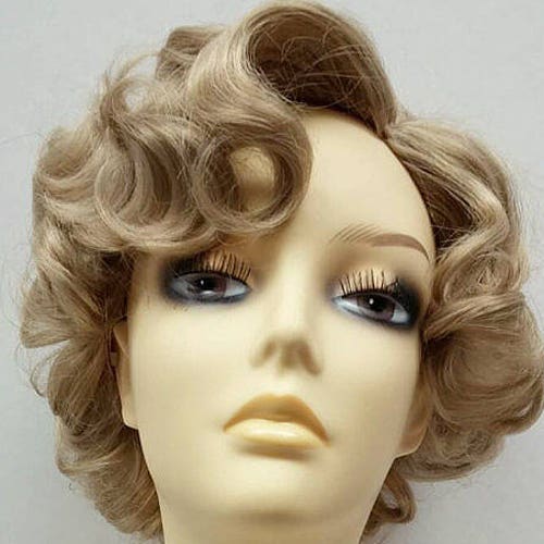 blonde 50s wig