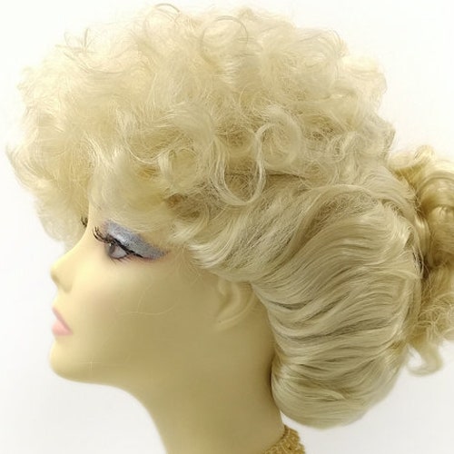 curly updo wigs