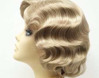 1920s blonde wig