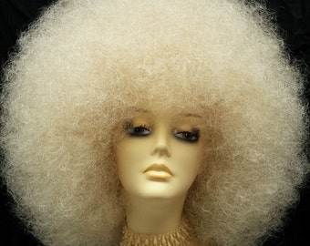 Extra Large Jumbo Blonde Afro Synthetic Costume Wig [97-481-XLAfro-613]