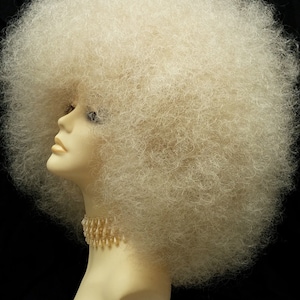 Extra Large Jumbo Blonde Afro Synthetic Costume Wig [97-481-XLAfro-613]
