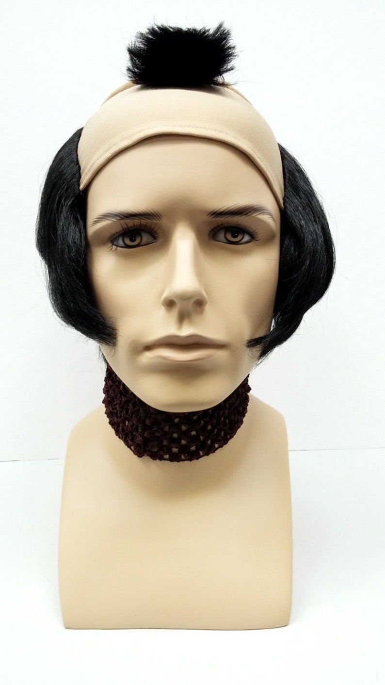 Samurai Style Mens Wig. Chonmage Wig. Costume Cosplay Role Etsy