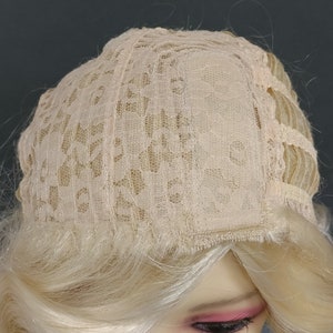 1920's Style Short Blonde Finger Wave Wig. Vintage Style Costume Wig. 02-15-Rosie-613 image 8