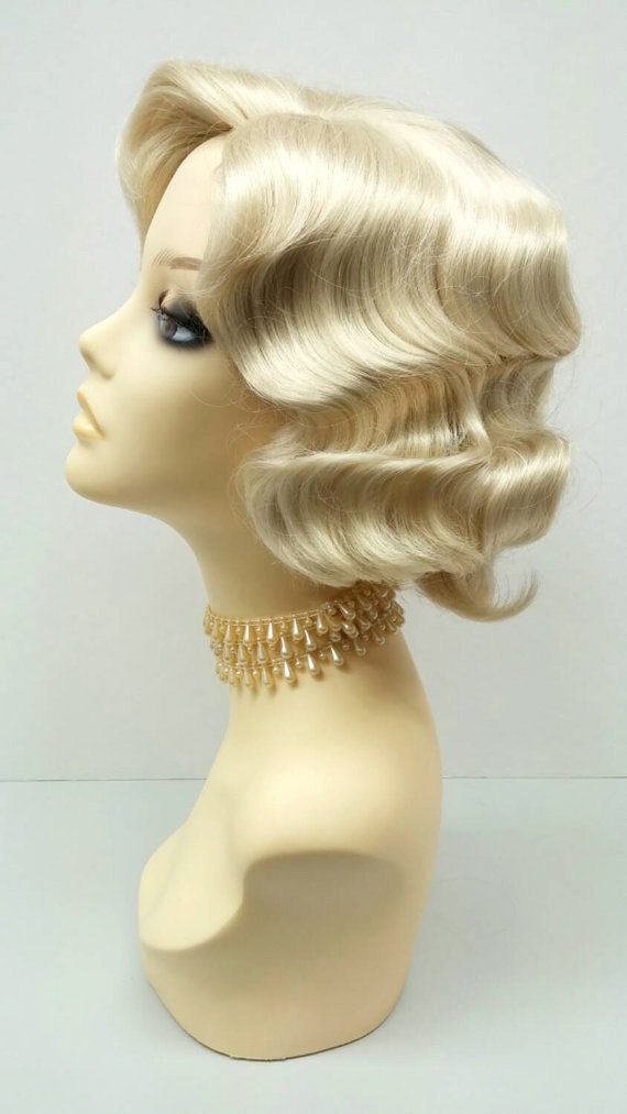1920s blonde wig