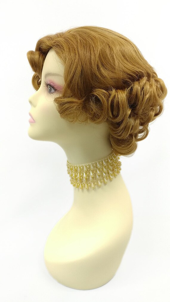 blonde 50s wig