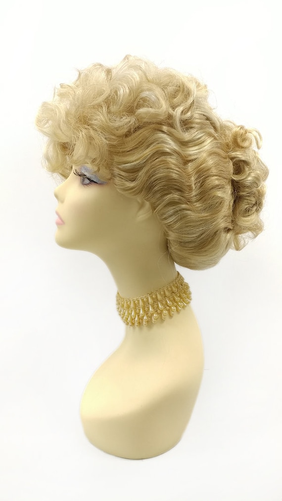 blonde victorian wig