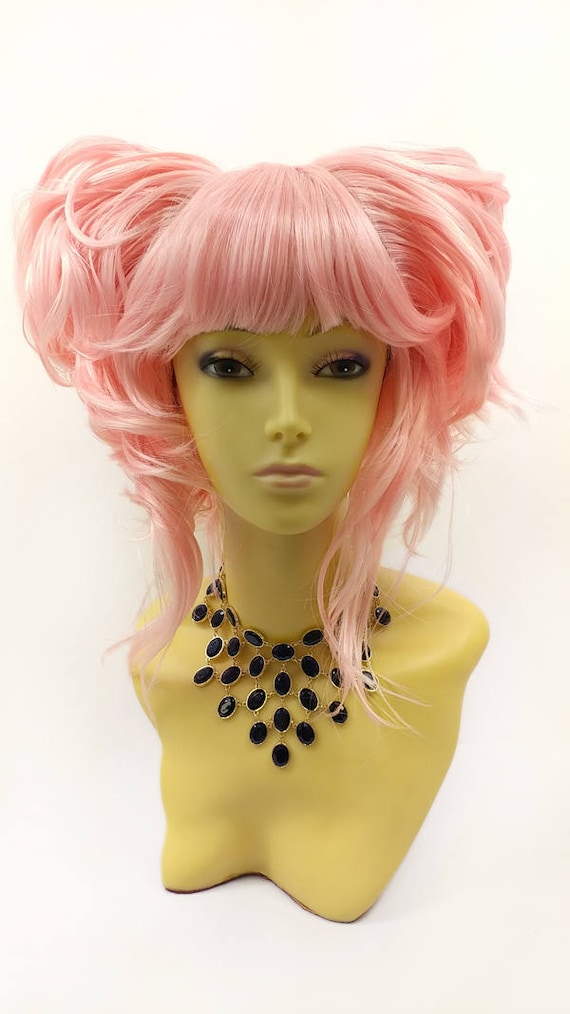 Pink Short Bob Wig Party Dress up Cosplay Pink October