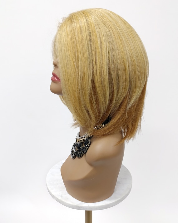 12 Inch Deep Lace Front Straight Texturized Butterscotch  display picture 2