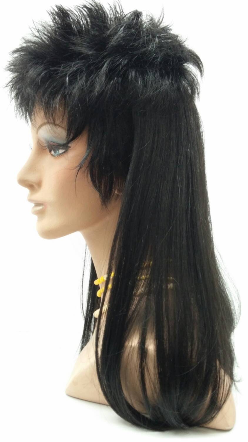 17 Inch Long Black Mullet Wig 59 311 Mullet Black Etsy 17 Inch Long Black Mullet Wig 59 311 Mullet Black Etsy