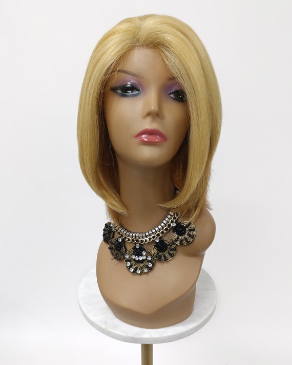 12 Inch Deep Lace Front Straight Texturized Butterscotch  display picture 2