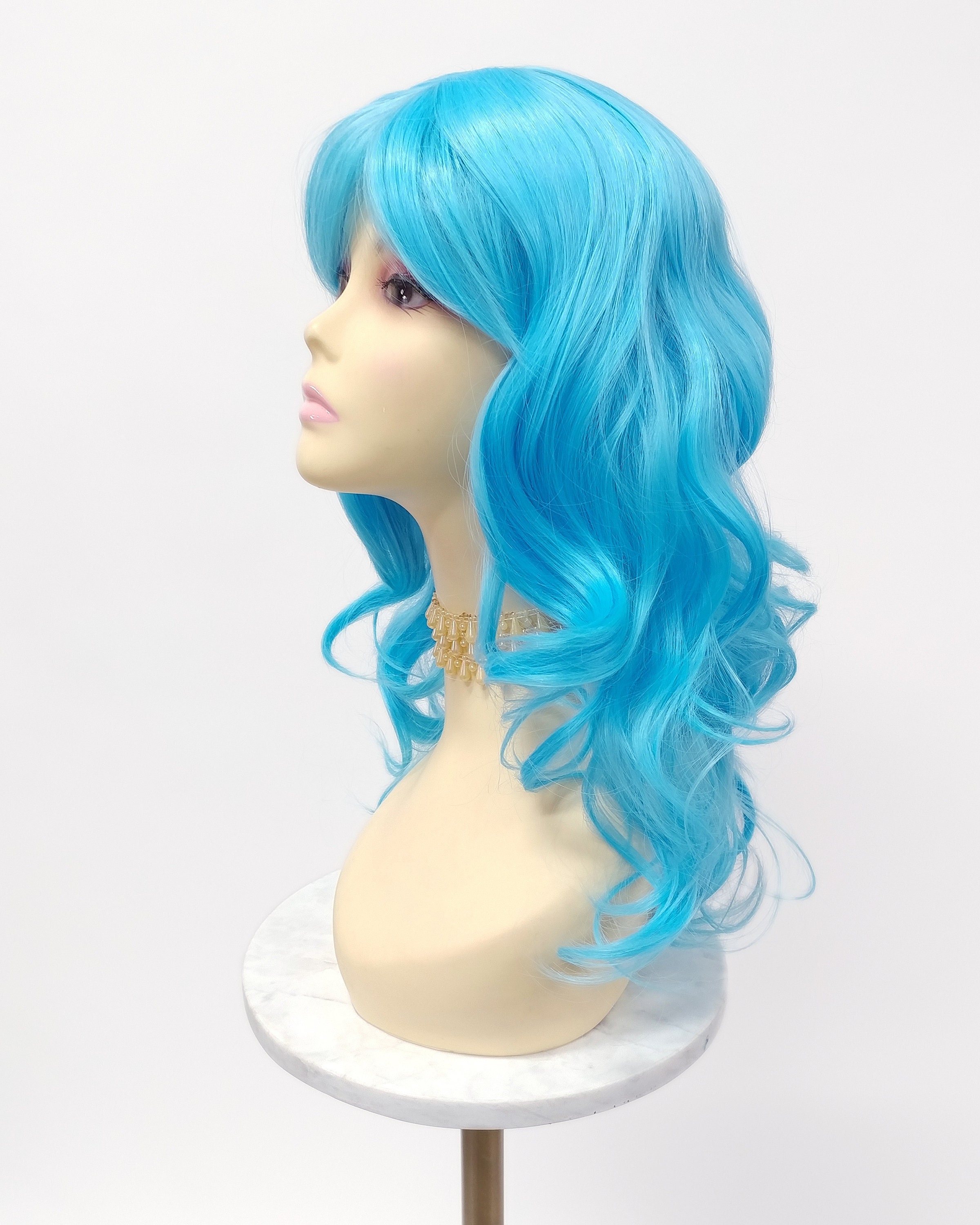 Blue Ombre Wig Etsy Canada