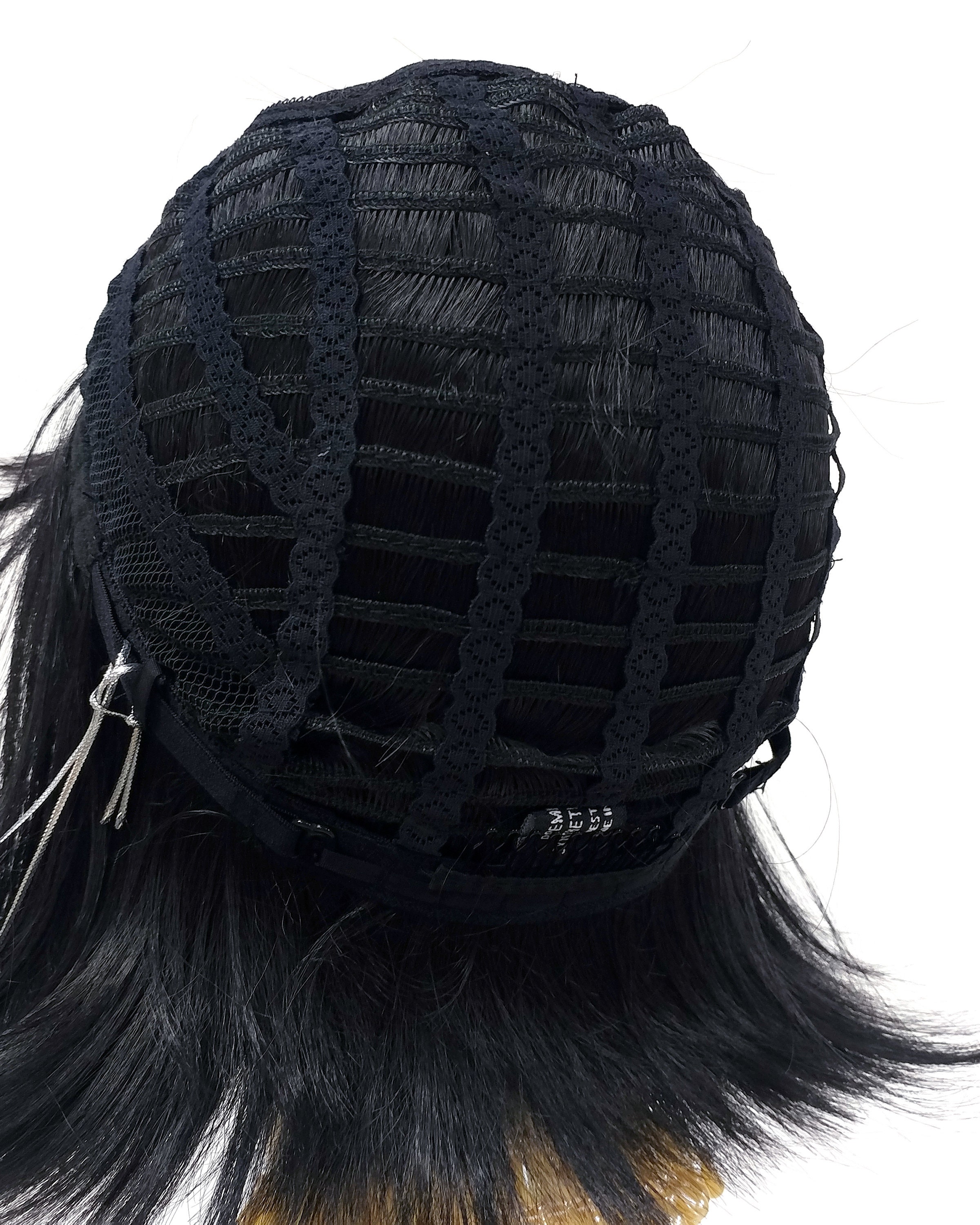 Spirit Halloween fashion pageboy wig black brand new in bag bob wig Black Short Bob Wig Straight With Bangs. Page Boy Wig. [08  main image 2