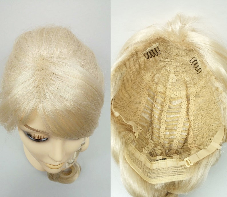 Long 17 inch Blonde French Braid Wig. Elsa Style Costume Wig. | Etsy