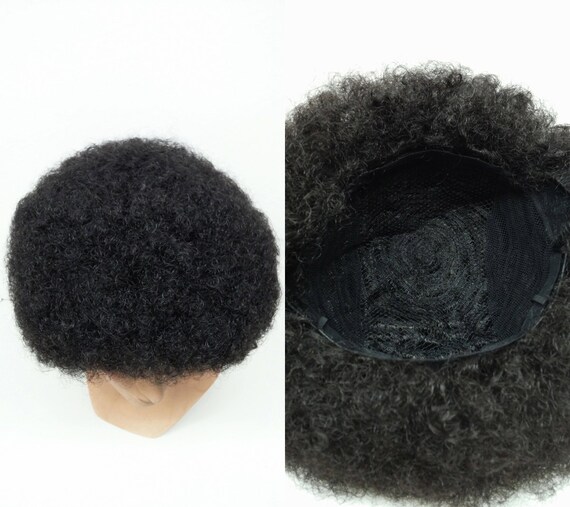 small black afro wig
