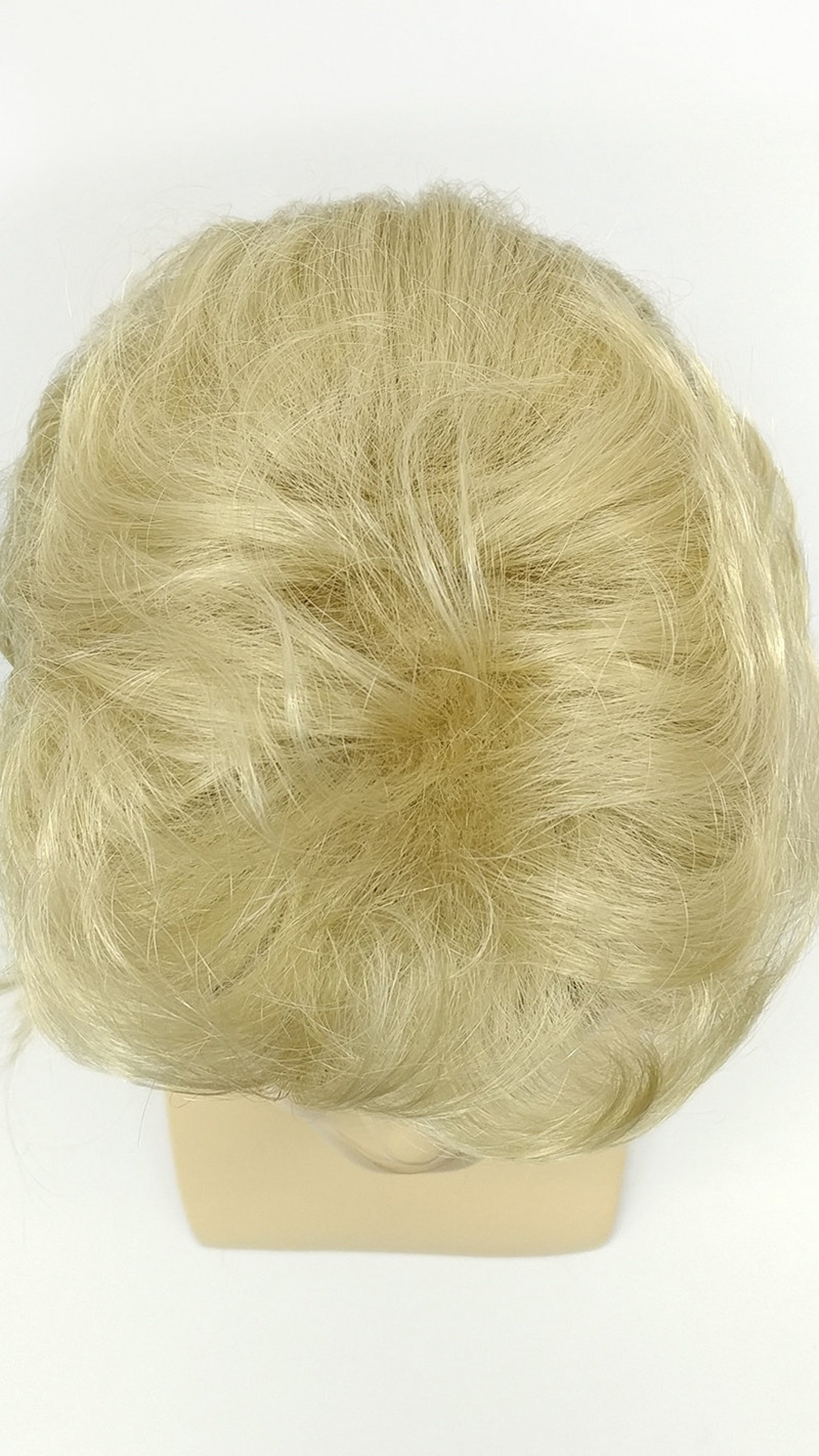 Mens Dirty Blonde Wavy Long Wig. 80s Style Mullet Brushed Back Etsy