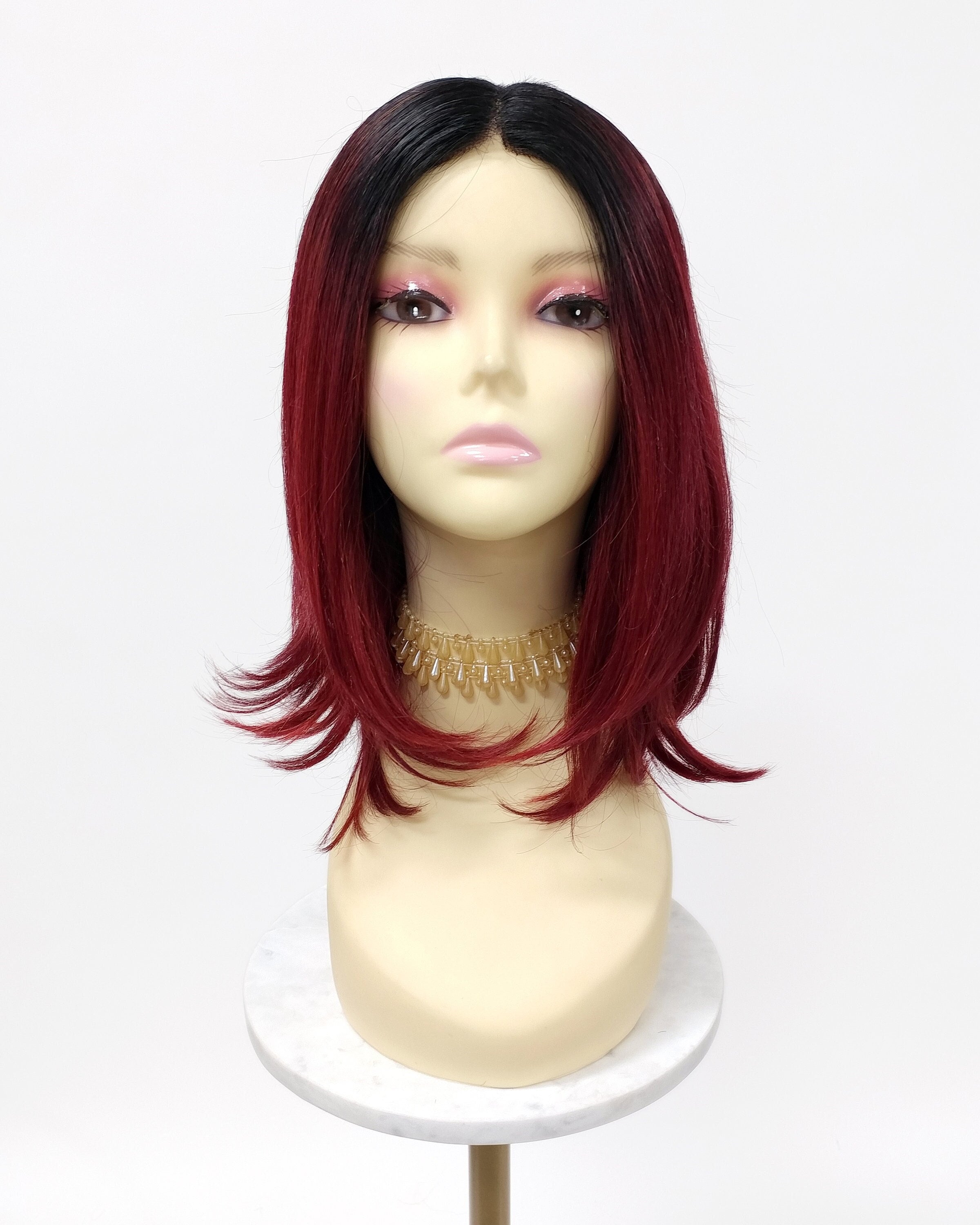 Red Yaki Hair Wig - Etsy