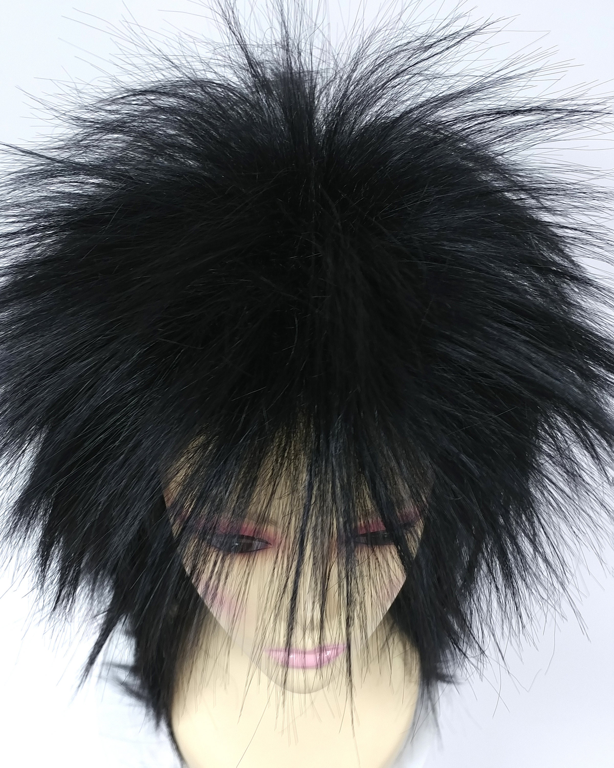 W906 70s Glam Rocker Costume Wig Hair David Bowie 80s Celebrity Mullet Idol