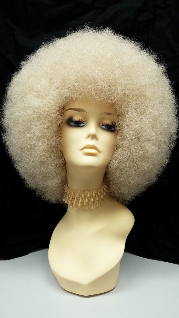 afro wig tutorial
