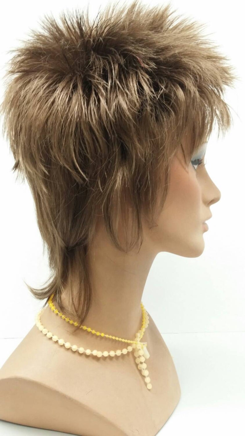 Light Brown Rod Stewart Style Wig. Rocker Wig. 10-59-Rod ...
