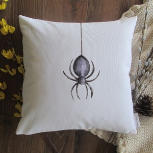 Halloween Spider Pillow Cover | Witch Pillows | Halloween Decor | Halloween Decorations | Custom Halloween Pillow Cover