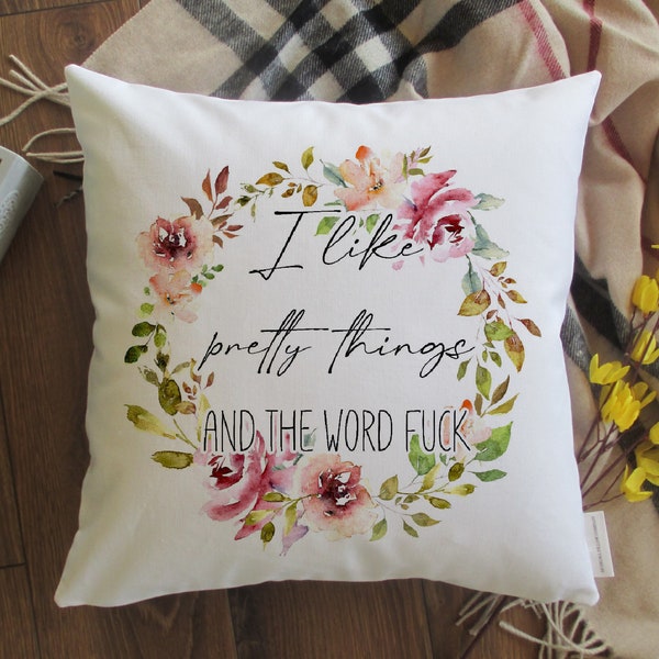 Word Pillows Etsy