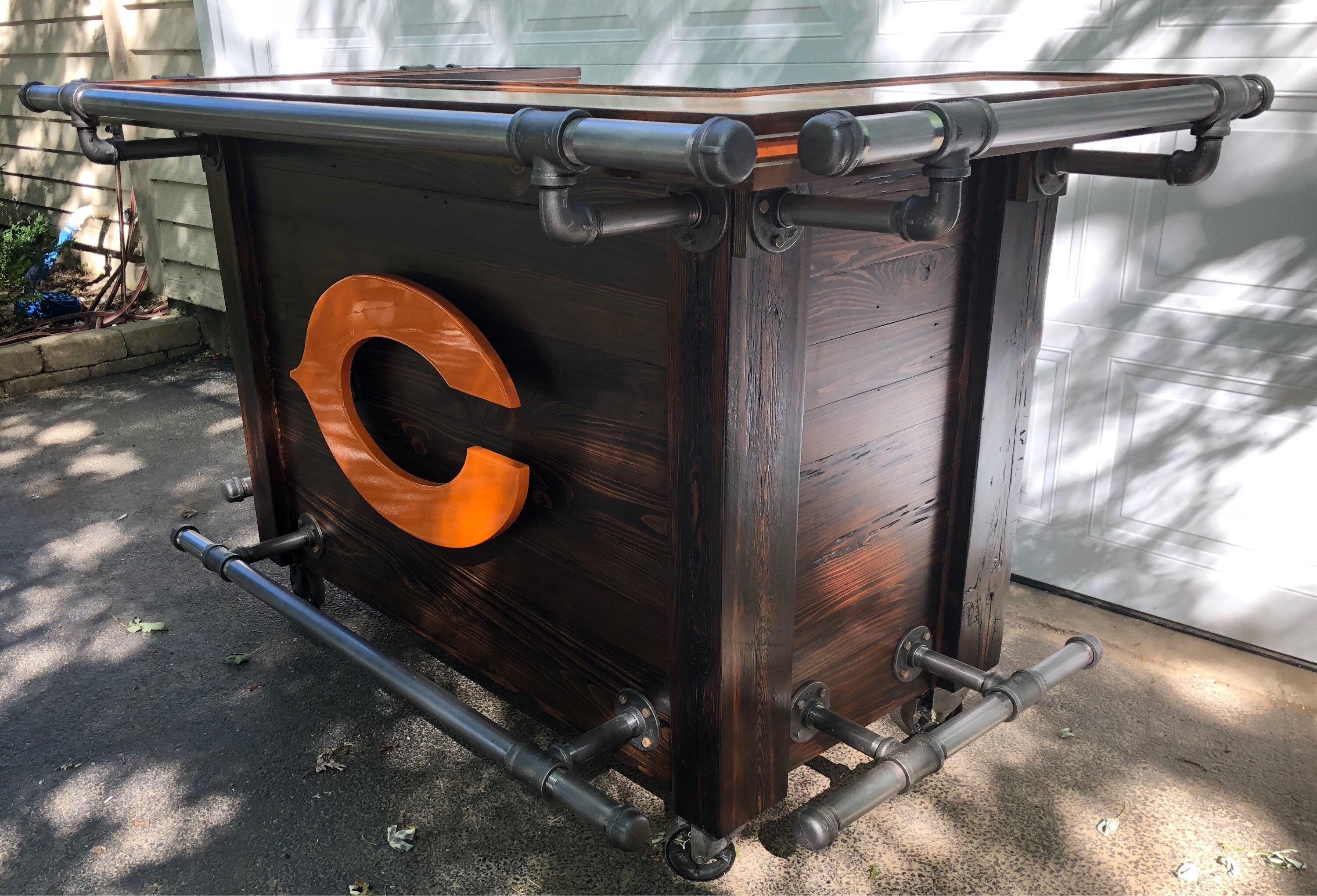 Chicago Bears bar Etsy