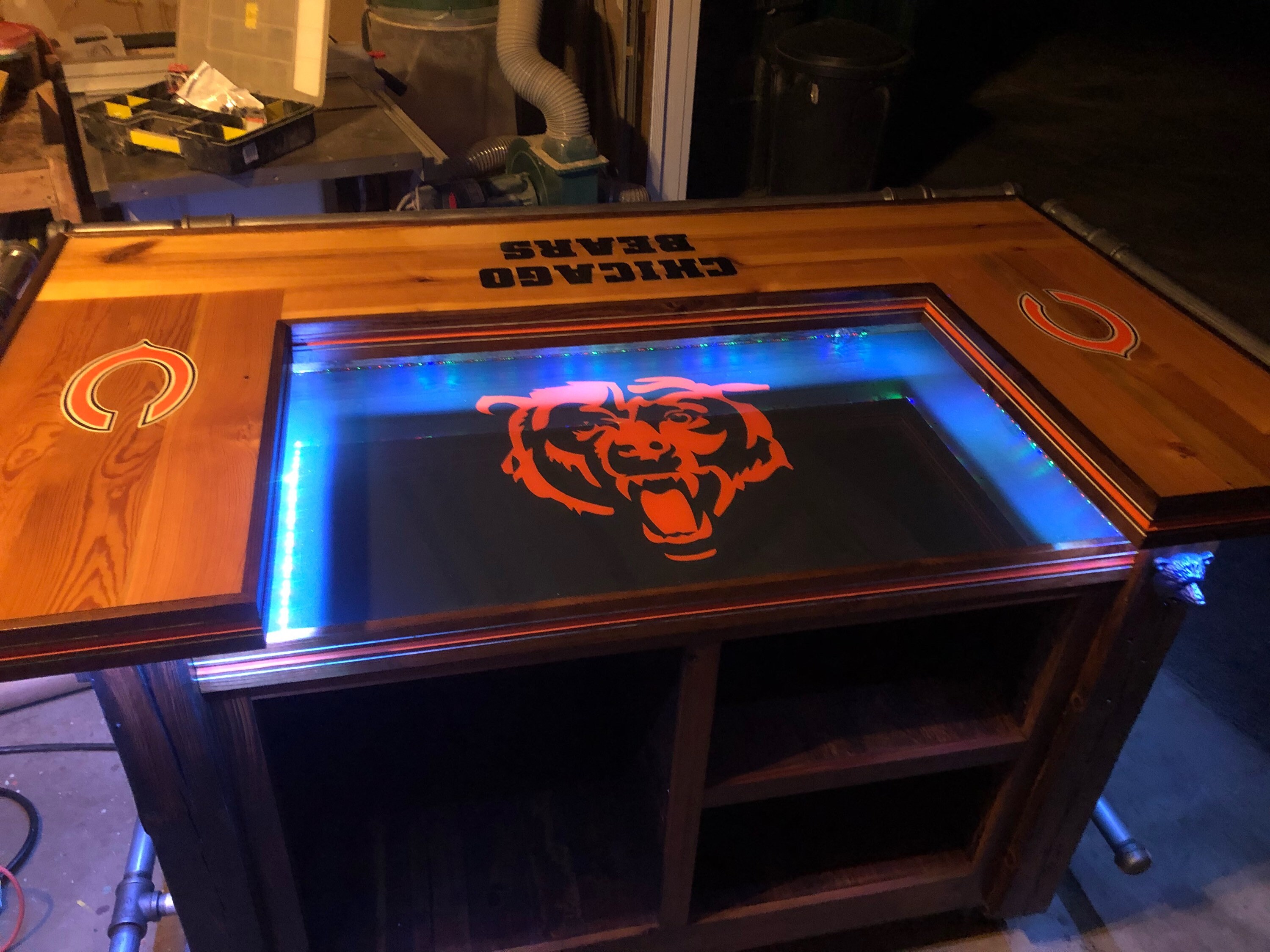 Chicago Bears bar Etsy