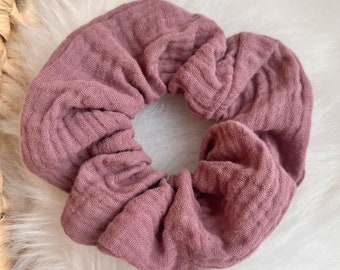 Scrunchie muslin | Cotton | trifle | small gift for girlfriend | souvenir | small attention | Hairband | Hair tie