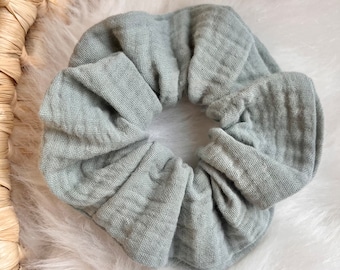 Mousseline Scrunchie | Coton | bagatelle | petit cadeau pour petite amie | souvenirs | petite attention | Bandeau | Attache-cheveux