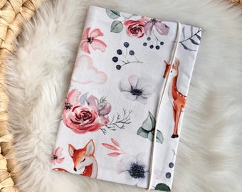 Funda para cuadernillo en U con compartimento interior para el certificado de vacunación | Sobre | Cuaderno de examen | Portada del folleto en U | Portada del folleto U | Portada del folleto en U | regalo de nacimiento