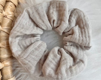 Mousseline Scrunchie | Coton | bagatelle | petit cadeau pour petite amie | souvenirs | petite attention | Bandeau | Attache-cheveux