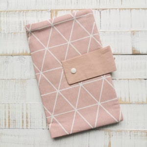 Windeltasche Stoff | zeitlose Wickeltasche aus Baumwolle | unterwegs wickeln | Geschenk zur Geburt | schwanger | Geschenk Mama