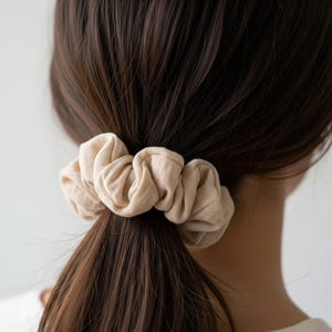 Scrunchie muslin | cotton | little something | small gift for girlfriend | souvenir | small token of appreciation | hairband | hair tie