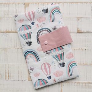 Windeltasche Stoff | zeitlose Wickeltasche aus Baumwolle | unterwegs wickeln | Geschenk zur Geburt | schwanger | Geschenk Mama