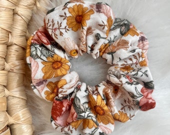 Scrunchie Musselin | Baumwolle | Kleinigkeit | kleines Geschenk für Freundin | Mitbringsel | kleine Aufmerksamkeit | Haarband | Haargummi