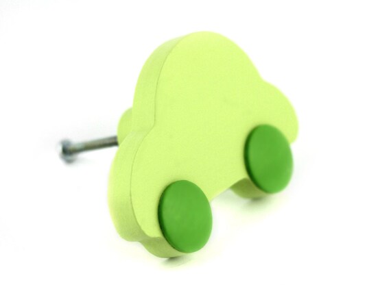 Green Dresser Drawer Handles Nursery Drawer Knobs Boys Etsy