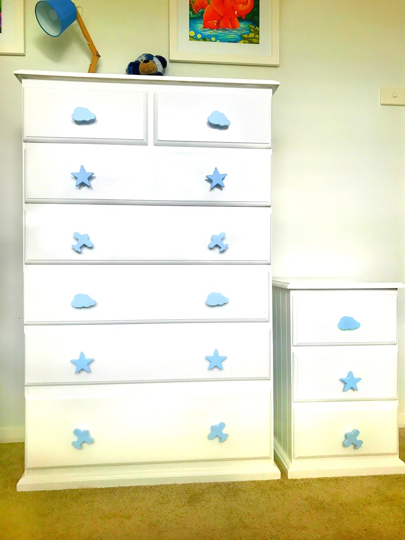 Nursery Dresser Knobs and Pulls Kids Drawer Knobs Childrens Etsy