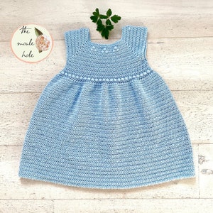 CROCHET PATTERN PDF-Snowberries Dress//Crochet Dress// Baby Crochet// Baby Dress Pattern// Easy Crochet Pattern image 2