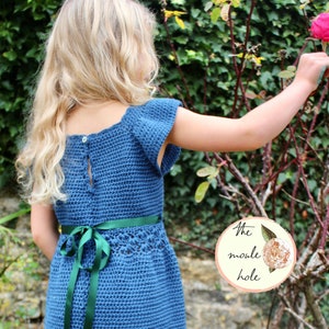 CROCHET PATTERN PDF Sarah Dress/ Crochet Dress/ Crochet Baby - Etsy