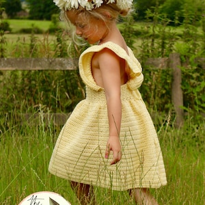 CROCHET PATTERN PDF-Flower Child Dress//Crochet Dress Pattern//Crochet Pattern Girls//Crochet Pattern Baby//Summer Crochet Pattern// image 5